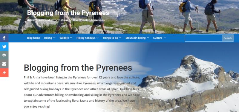 Hike Pyrenees blog