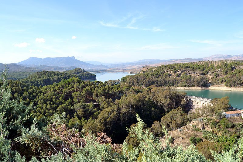 Although, strictly speaking, the Natural Reserve only included the Gaitanejo River Dam, we would be unable to understand the dynamics and complexity of the open area without the river dams that surround it which are the Conde de Guadalhorce, Guadalteba, Guadalhorce y Tajo de La Encantada), that make up, as a whole, one of the most important hydraulic complexes in Andalucia.