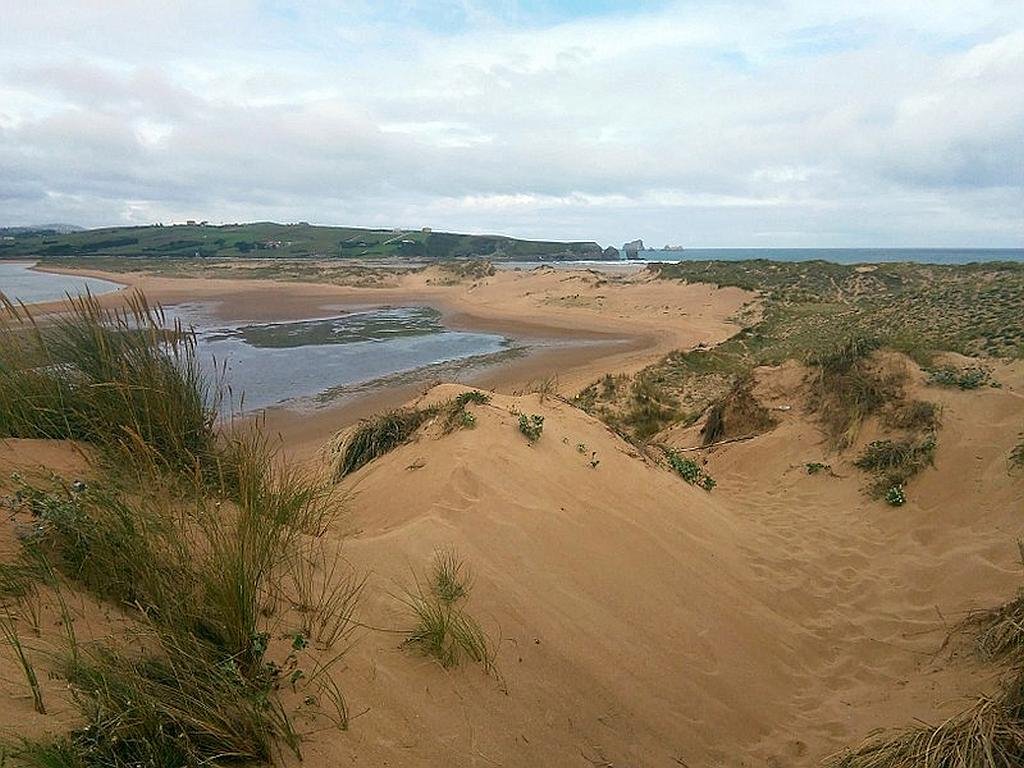 The Dunas de Liencres Natural Park is located at the mouth of the Pas river (Ría de Mogro) close to the town of of Liencres