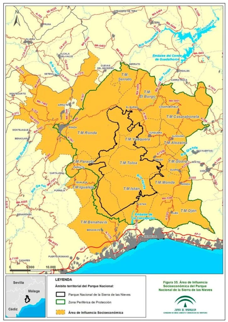 Sierra de las Nieves National Park