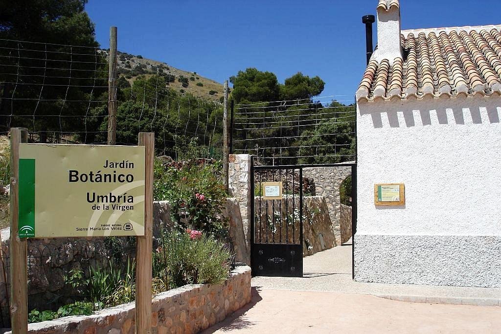 Umbria de la Virgen botanic garden