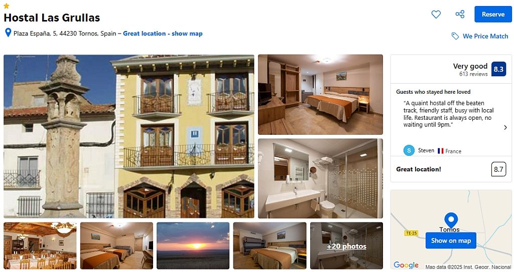 Hostel las Grullas the best base for watching migratory cranes in Spain