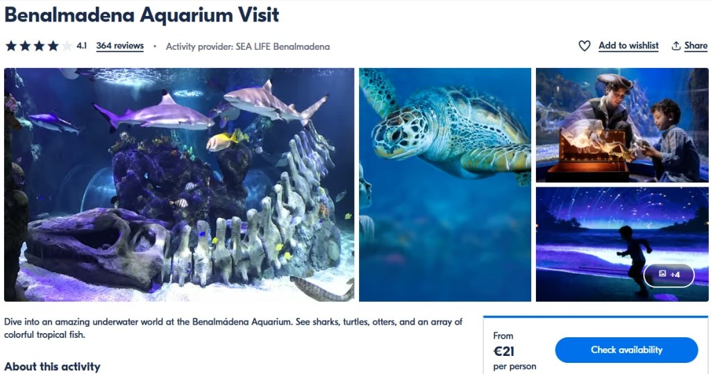 Benalmadena Sea Life Aquarium
