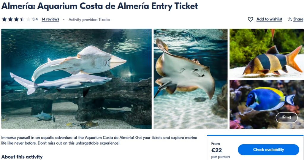 Costa Almeria Aquarium