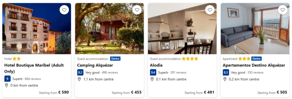 Hotels in the Sierra de Guara in Aragon