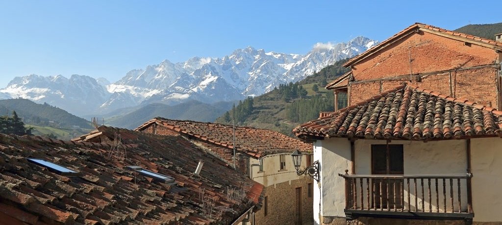 Potes in the Picos de Europa